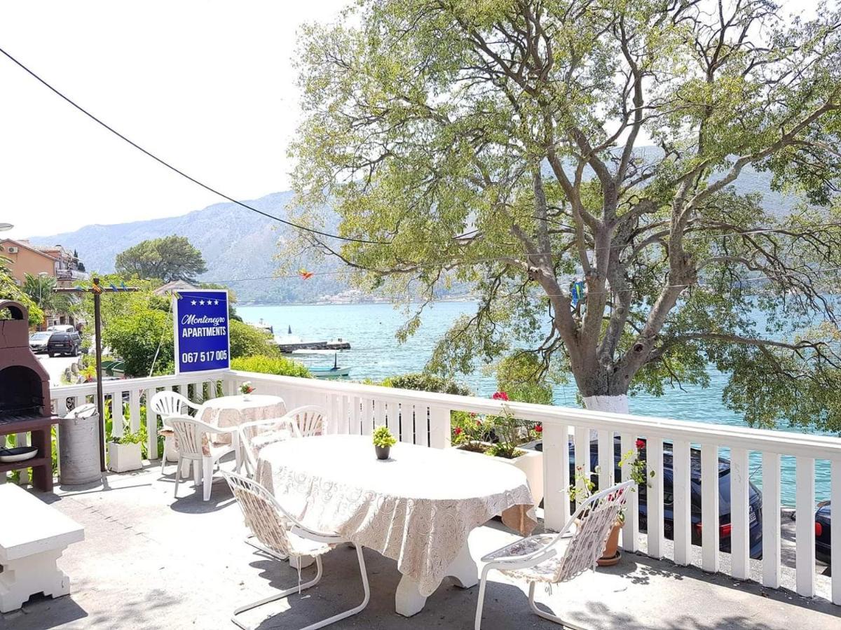 Montenegro Apartments - Private Beach Kotor Exterior foto