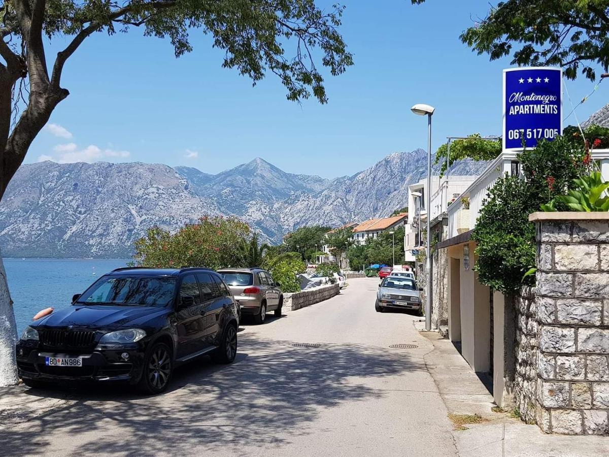 Montenegro Apartments - Private Beach Kotor Exterior foto